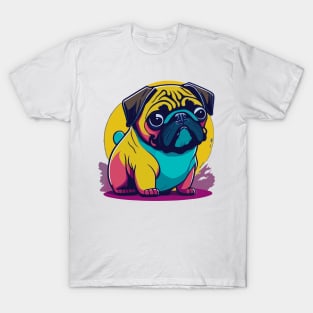 Pug Portrait T-Shirt